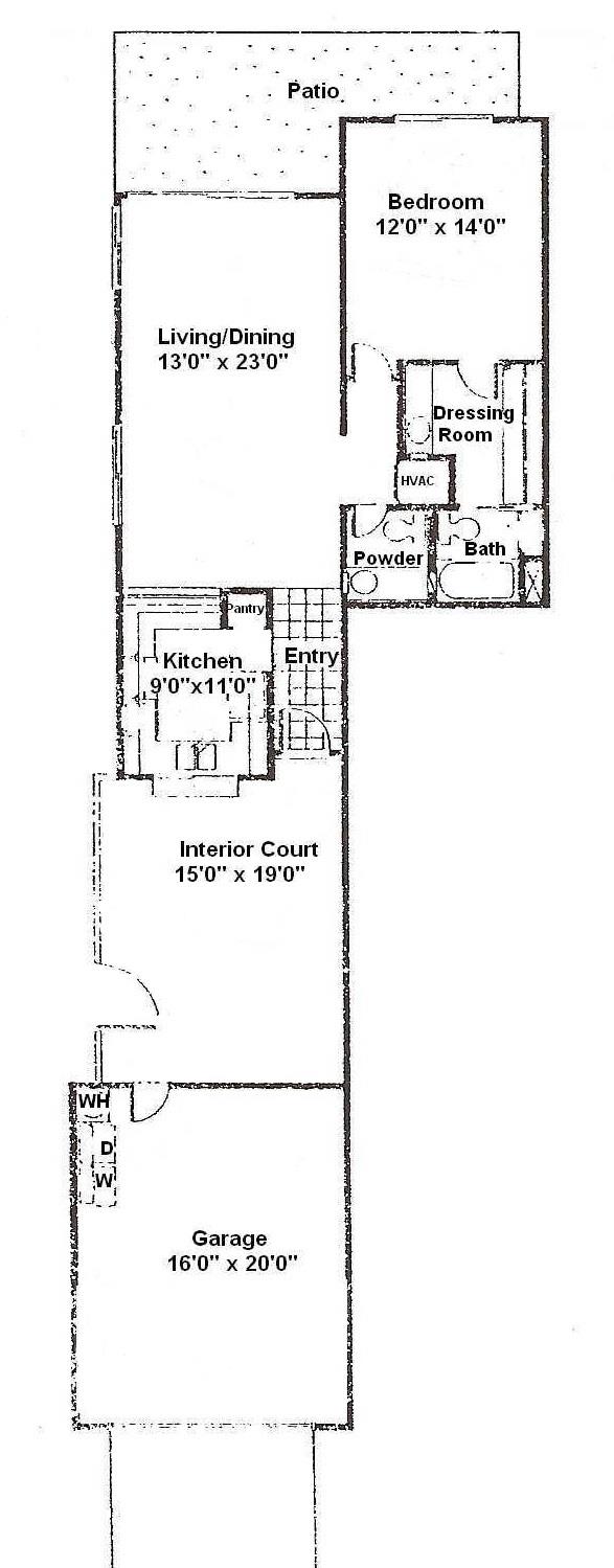 The Cabrillo floor plan