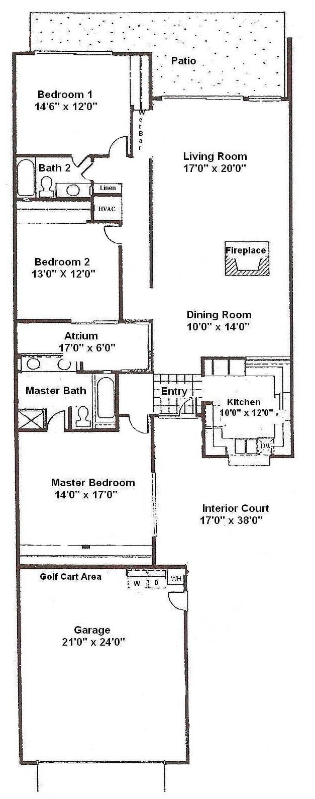 The Cordova floor plan