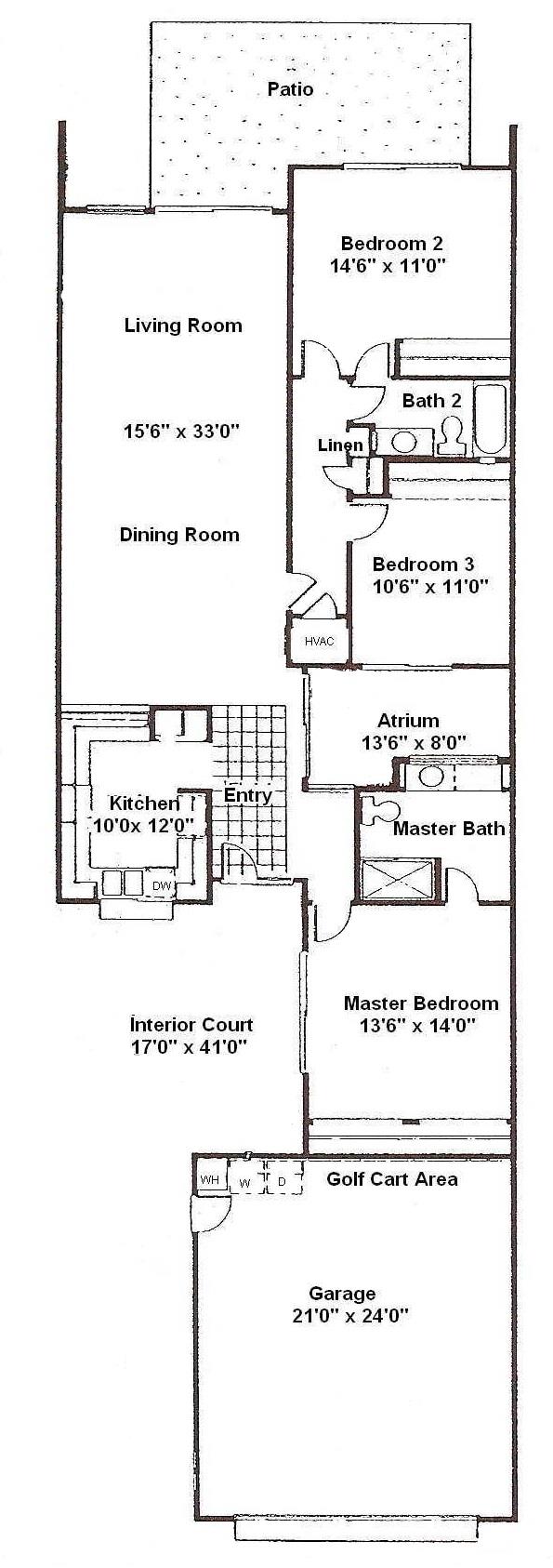 The La Paz floor plan