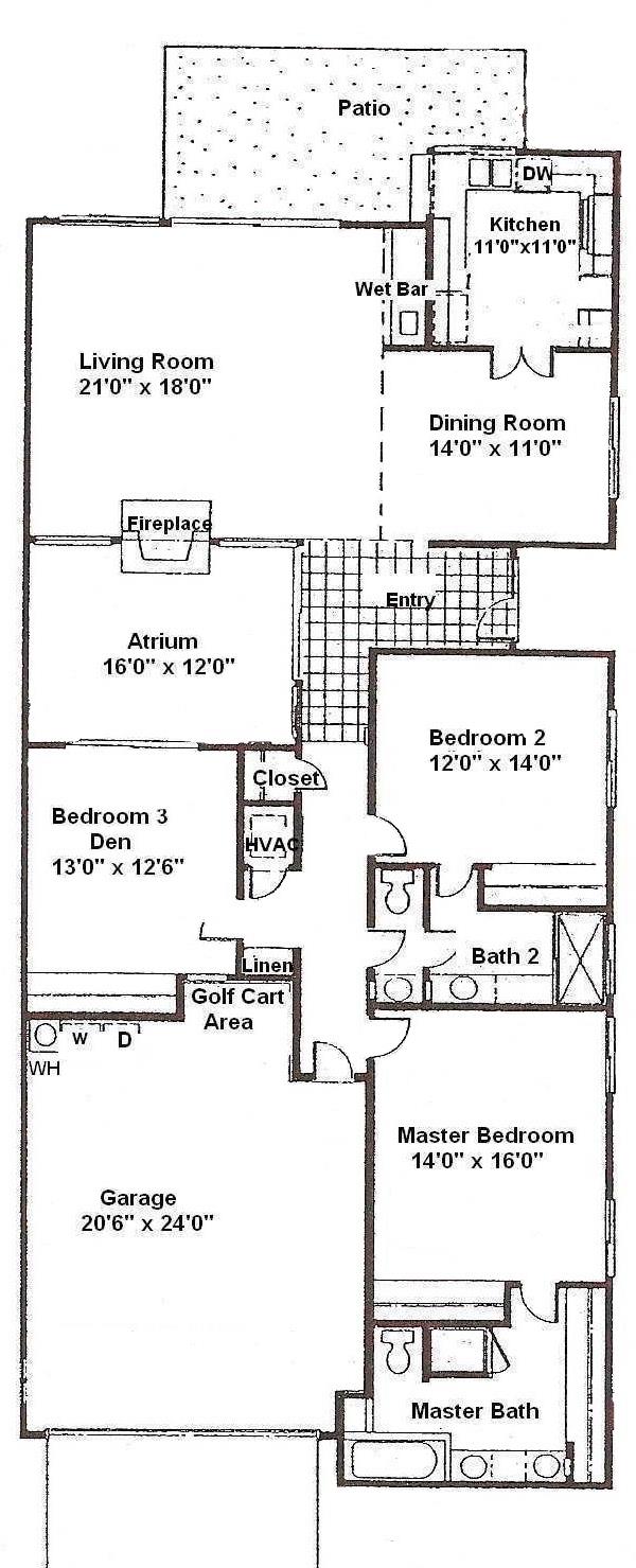 The Madrid floor plan
