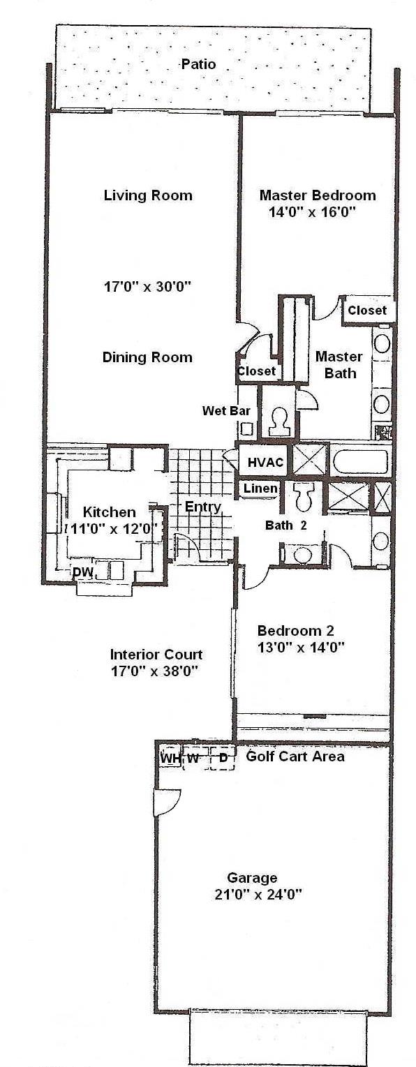 The Seville floor plan
